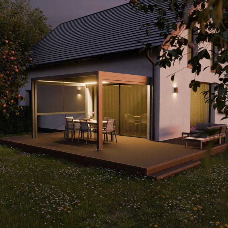 Deska tarasowa NORDECK 2200 x 140 x 25 mm kompozytowa Skogline ciemny teak 1 szt.