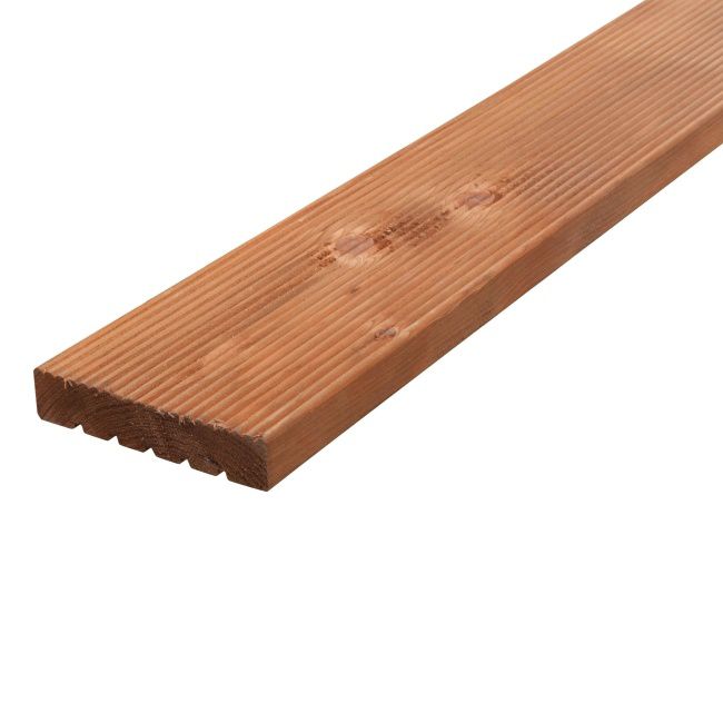 Deska tarasowa sosnowa 24 x 120 x 2400 mm brązowa