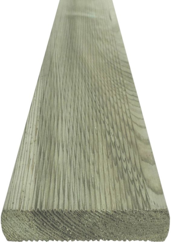 Deska tarasowa sosnowa 24 x 120 x 2400 mm zielona
