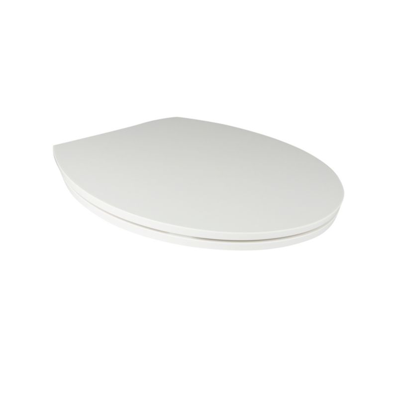 Deska WC Cooke&Lewis Changi z duroplastu wolnoopadająca biała