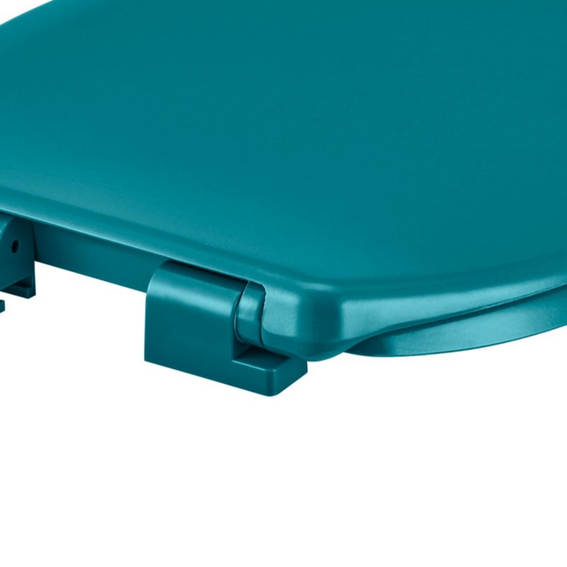 Deska WC GoodHome Genoa wolnoopadająca z duroplastu niebieska