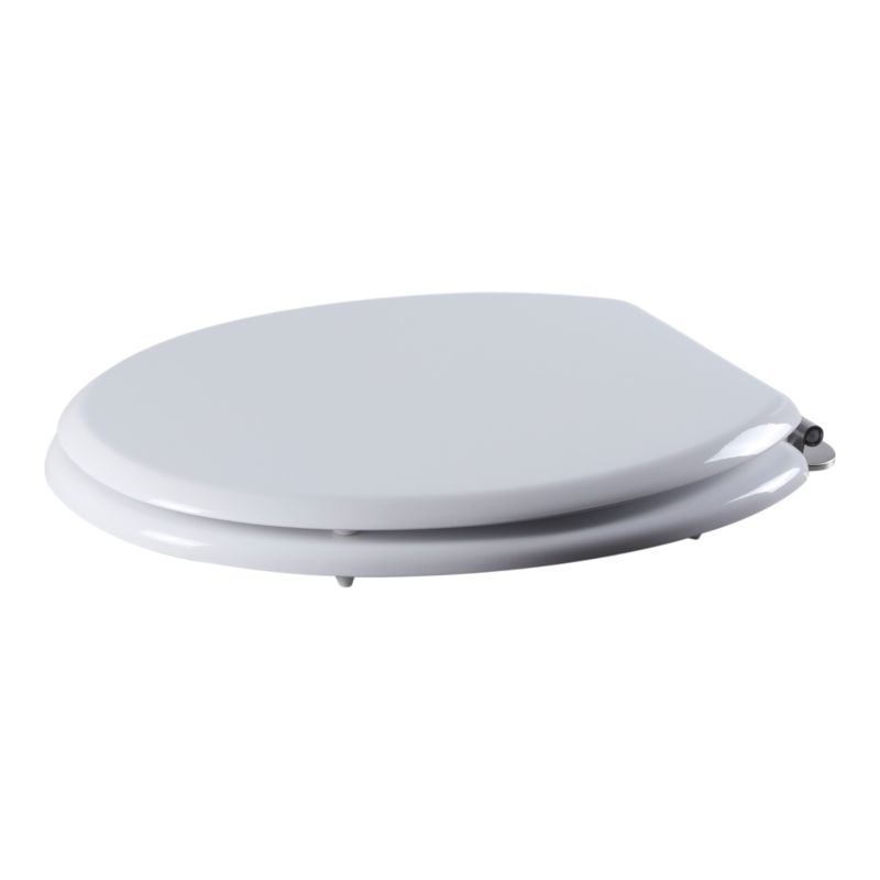 Deska WC GoodHome Palmi MDF biała