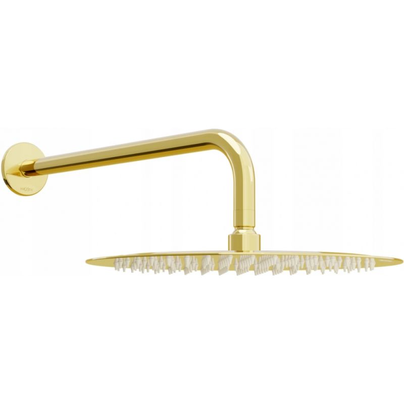 Deszczownica Mexen Slim złoty okrągły 25cm 1 szt.