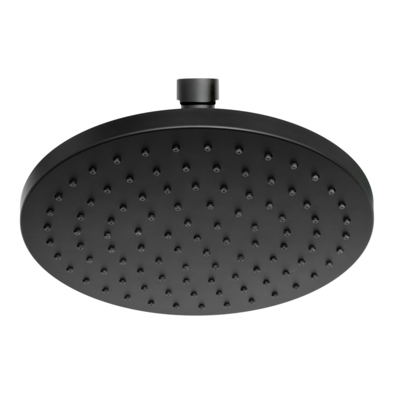 Deszczownica prysznicowa GoodHome Cavally 25 cm czarny mat