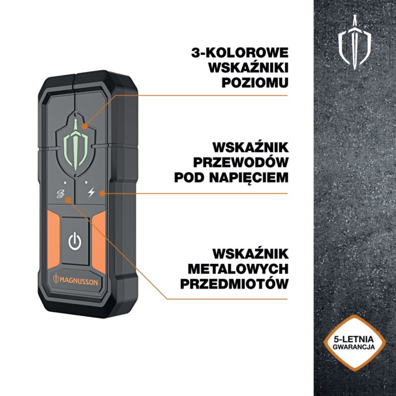 Detektor Magnusson 3 w 1 bezprzewodowy