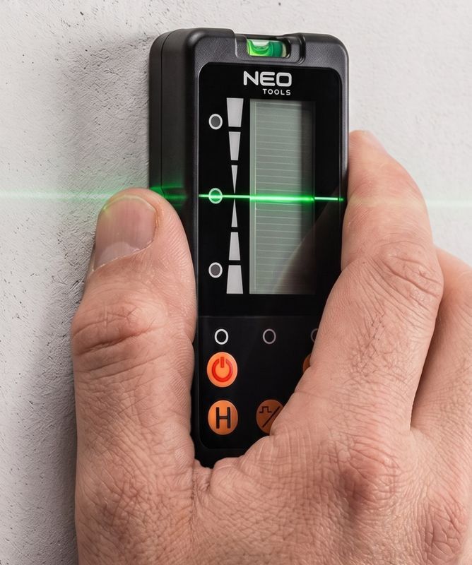 Detektor Neo Tools  wiazki laserowej,  1szt.