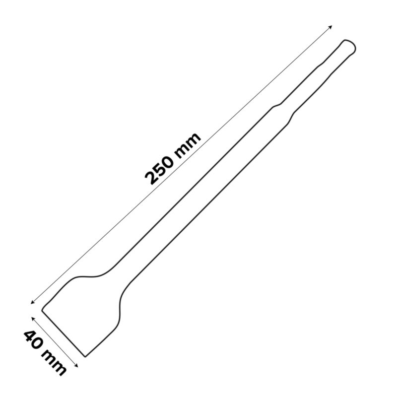 Dłuto SDS-plus Erbauer płaskie 40 x 250 mm