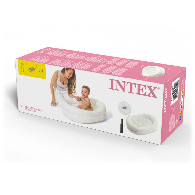 Dmuchana wanienka dla dziecka Intex 48523 podróżna 86x66 cm model 2026 1szt.