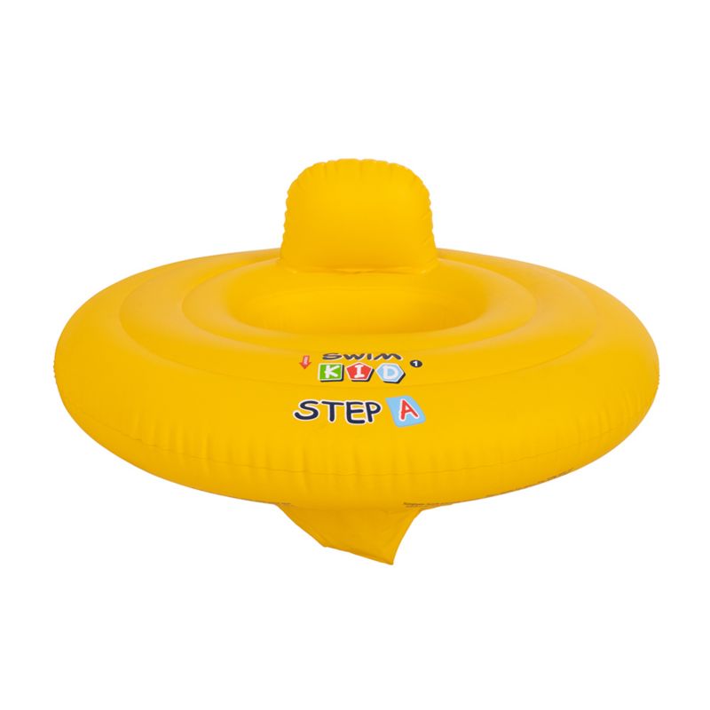 Dmuchane kolo Mirpol do nauki pływania dla niemowląt  baby seat 69 cm żółte 1 szt.