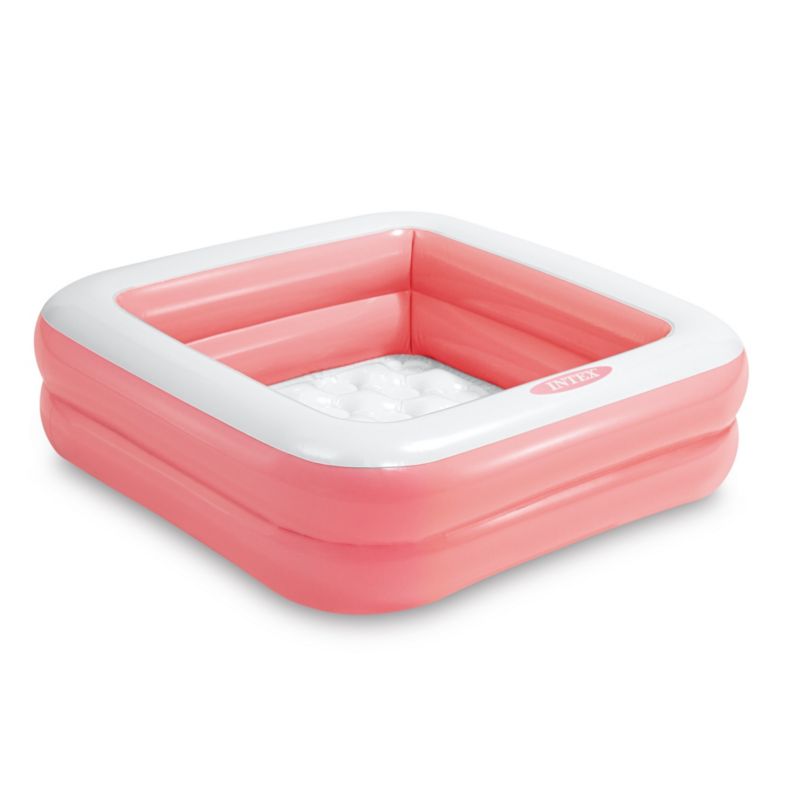 Dmuchany basenik Intex 57100 brodzik  dla dzieci 86x86x25 cm pastelowo różowy 1 szt.