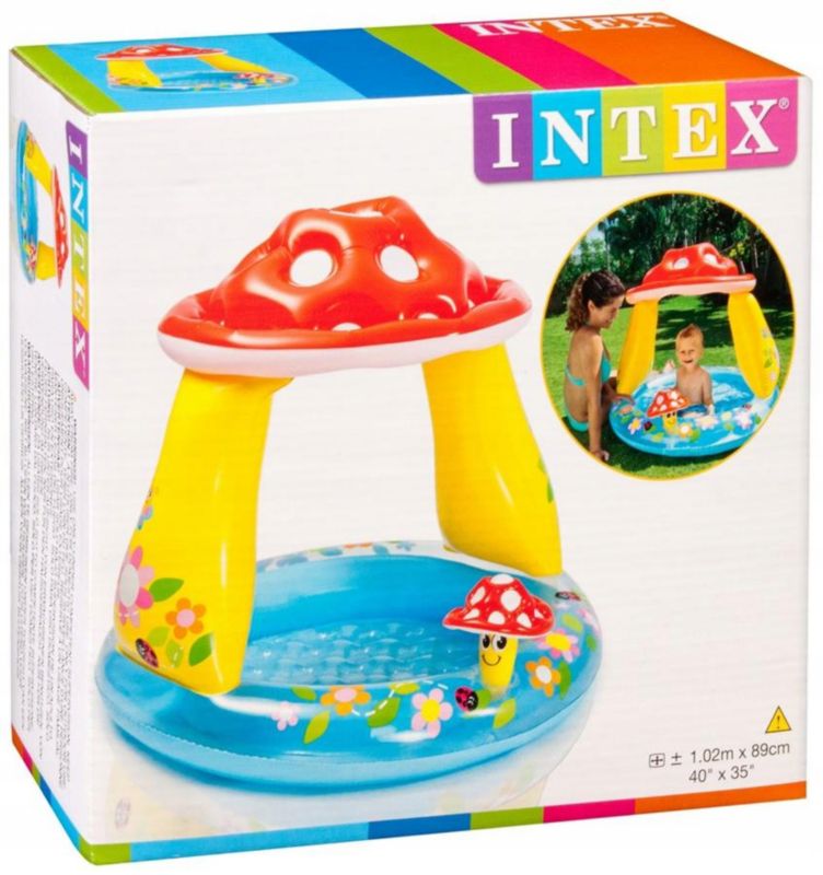 Dmuchany brodzik Intex 57114 basen dla dzieci w kształcie muchomorka 1 szt.