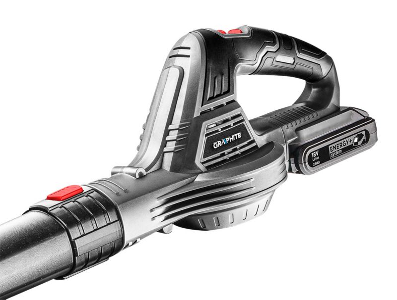 Dmuchawa do liści GRAPHITE akumulatorowa Energy+ 18V wydajność 190 km/h, bez akumulatora 1 szt