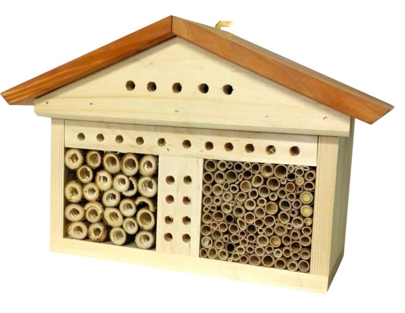 Domek dla pszczół i owadów 32 x 13 x 21 cm