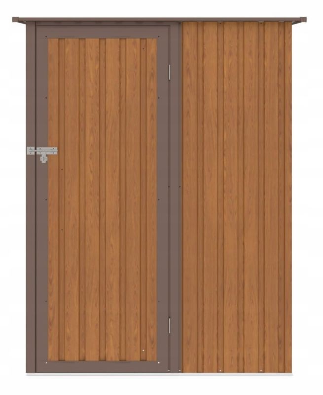 Domek Hardmaister Schowek Ogrodowy Szopa na Narzędzia KENT 143x89cm Metalowy Ogród 1 szt