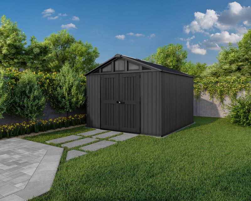 Domek narzędziowy ogrodowy STRONGHOLD SHED 10x11,5 szary - Keter 1 szt