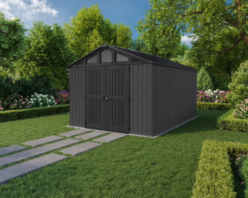 Domek narzędziowy ogrodowy STRONGHOLD SHED 10x15 szary - Keter 1 szt
