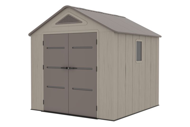 Domek Narzędziowy Ogrodowy Szopa EVEREST 237x237 Brown - HARDMAISTER 1 szt