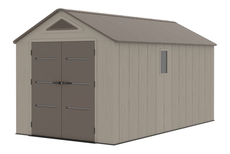 Domek Narzędziowy Ogrodowy Szopa Ogrodowy EVEREST 237x435 Brown - HARDMAISTER 1 szt