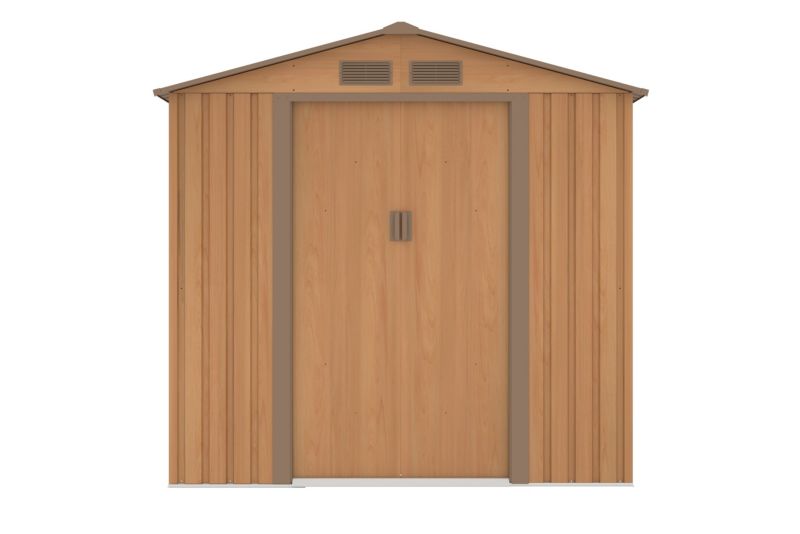Domek Narzędziowy Ogrodowy Szopa Schowek VECTOR 191x201 Brązowy Hardmaister 1 szt