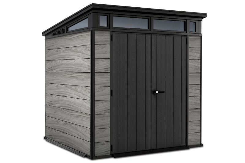 Domek narzędziowy PENTHOUSE 7x7 STORM GREY Signature Collection Keter z tworzywa sztucznego 1 szt