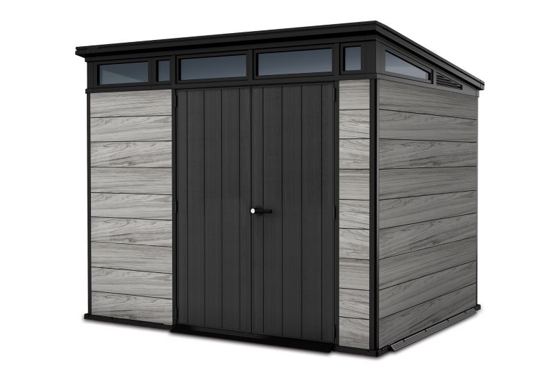 Domek narzędziowy PENTHOUSE 9x7 STORM GREY Signature Collection Keter z tworzywa sztucznego 1 szt
