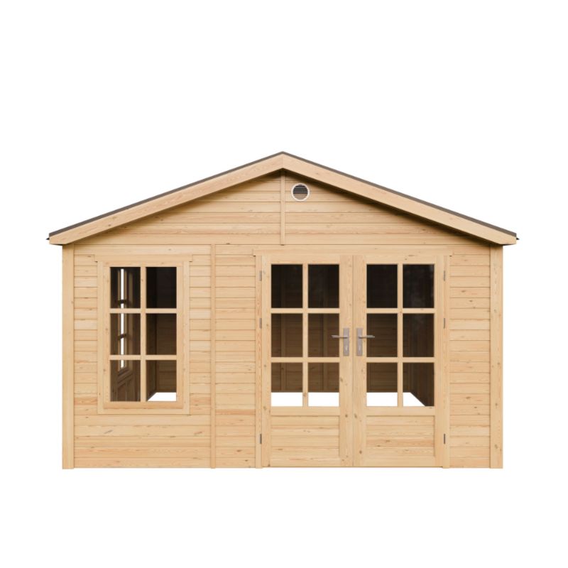 Domek ogrodowy drewniany bez podłogi Timbela M735A 13.24 m² drewno naturalne grubość deski 17 mm 1 szt.