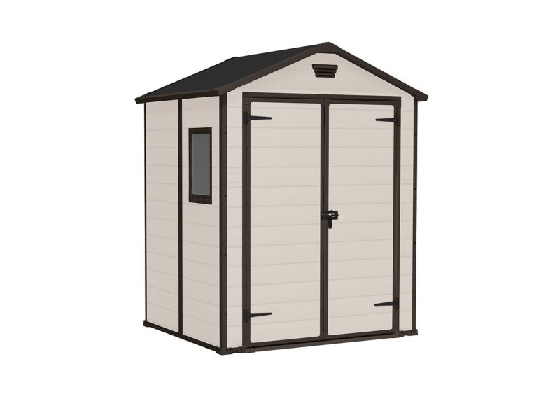 Domek ogrodowy Keter Manor 6x5 narzędziowy Beż, 1 szt.