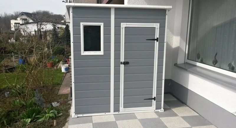 Domek Ogrodowy Keter Narzędziowy Manor Pent 6x4 Schowek na Działkę Ogród 1 szt