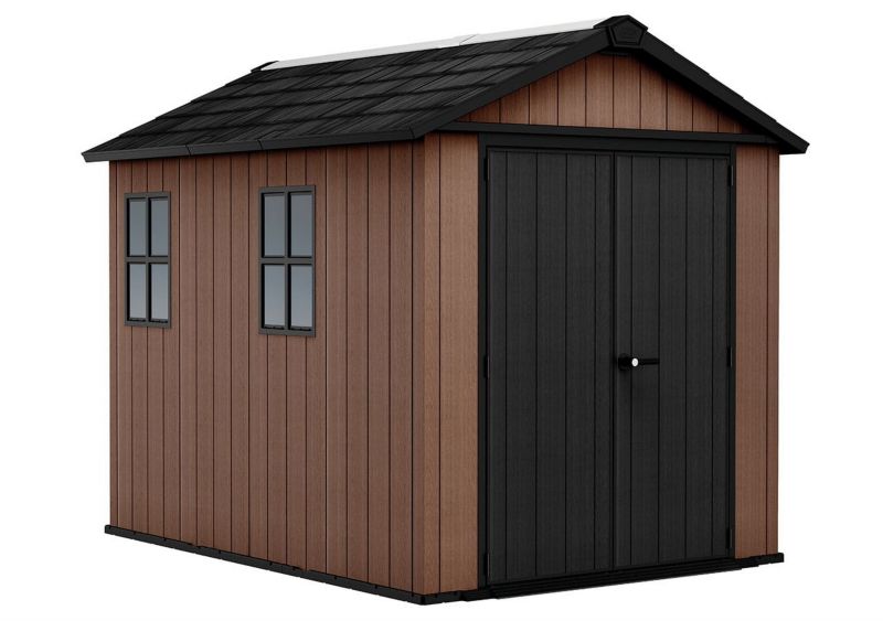 Domek ogrodowy Keter Newton Plus 975 narzędziowy brązowy 287x230x246 cm 1 szt