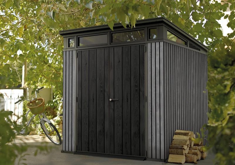 Domek ogrodowy Keter Penthouse Signature Collection 7x7 Venetian Grey 1 szt.