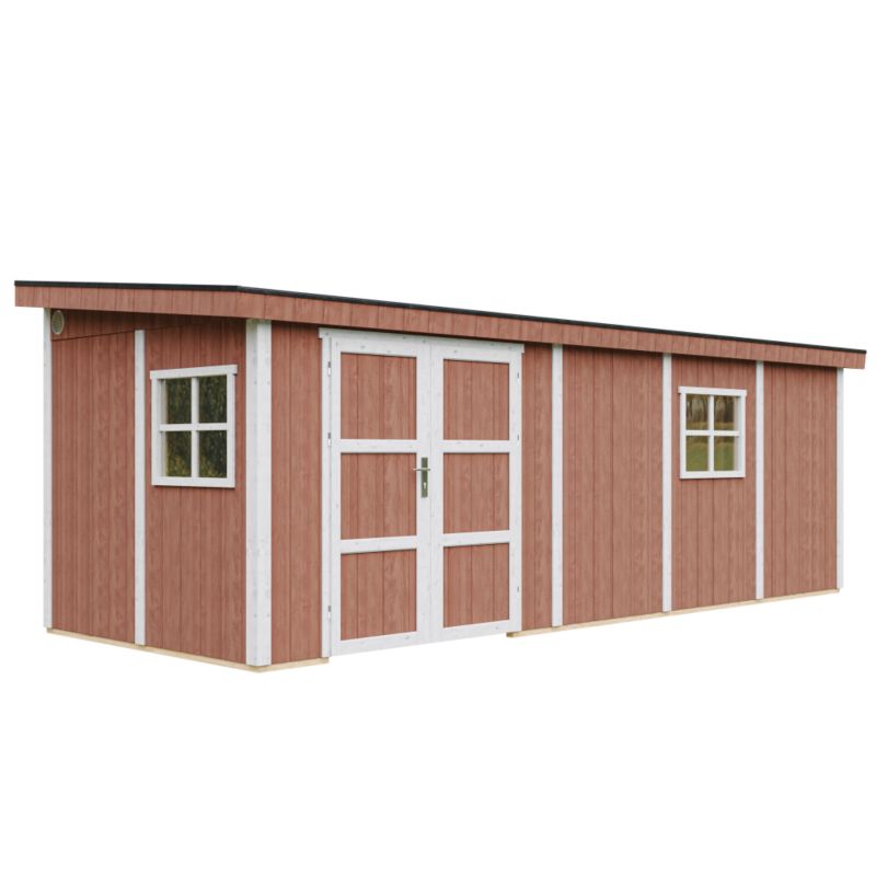 Domek ogrodowy LP SmartSide Timbela M941B-REDWOOD RED 14.3 m² bez podłogi 1 szt.