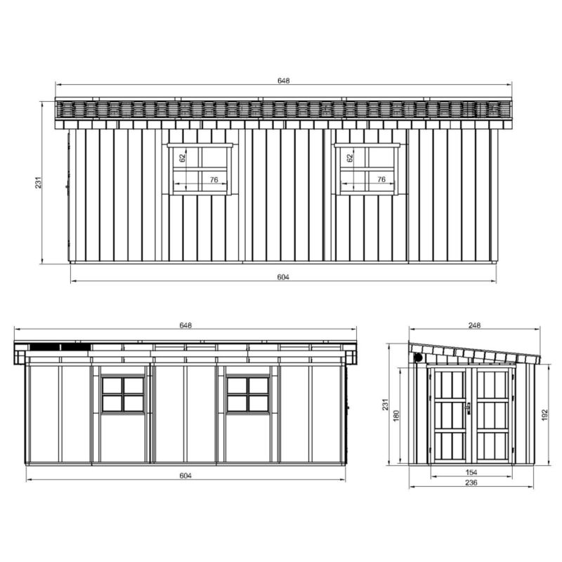 Domek ogrodowy LP SmartSide Timbela M941B-REDWOOD RED 14.3 m² bez podłogi 1 szt.