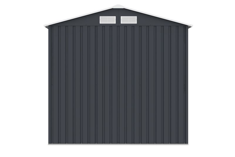 Domek Ogrodowy Narzędziowy Metalowy na Narzędzia VECTOR 7x6 201x190cm Garaż