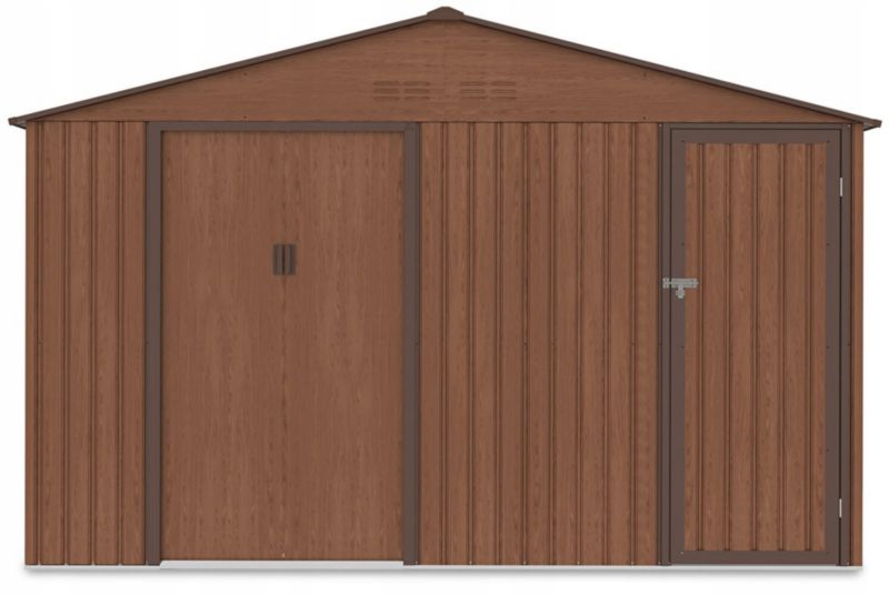 Domek Ogrodowy Narzędziowy Na Narzędzia Szopa Falcon 340x194 Metal Schowek 1 Szt