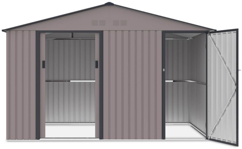 Domek Ogrodowy Narzędziowy na Narzędzia Szopa FALCON 340x194cm Metalowy XL 1 szt