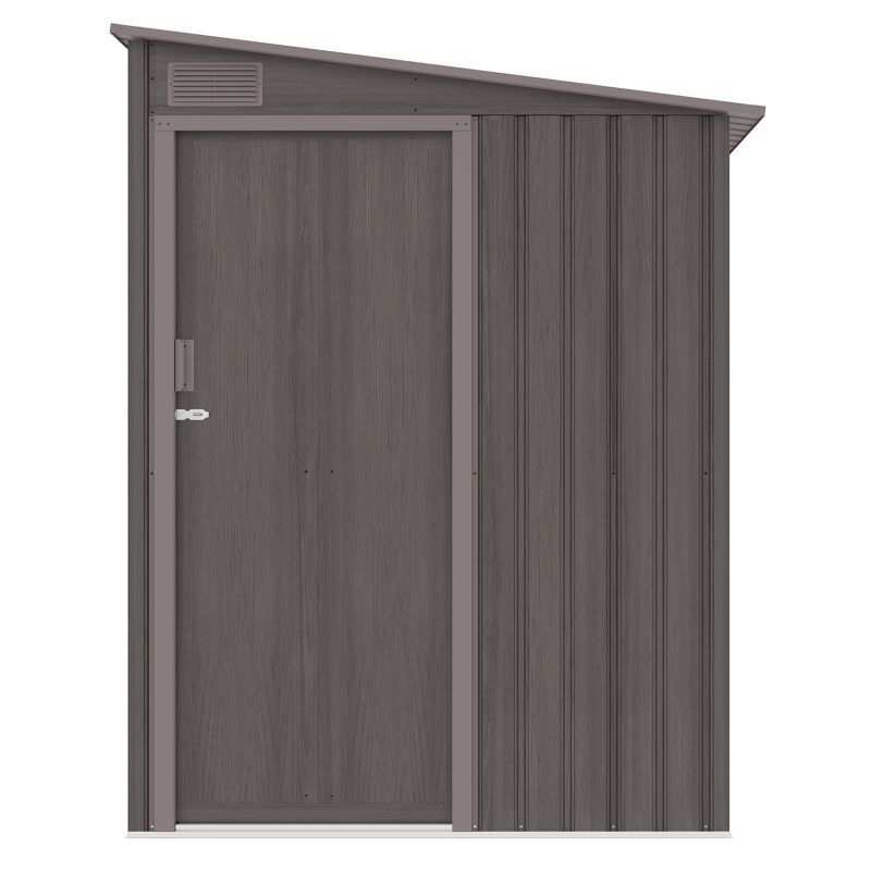 Domek Ogrodowy Narzędziowy na Narzędzia Szopa JASPER 150x194cm Metalowy 1 szt