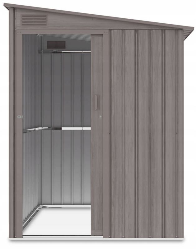 Domek Ogrodowy Narzędziowy na Narzędzia Szopa JASPER 150x194cm Metalowy 1 szt