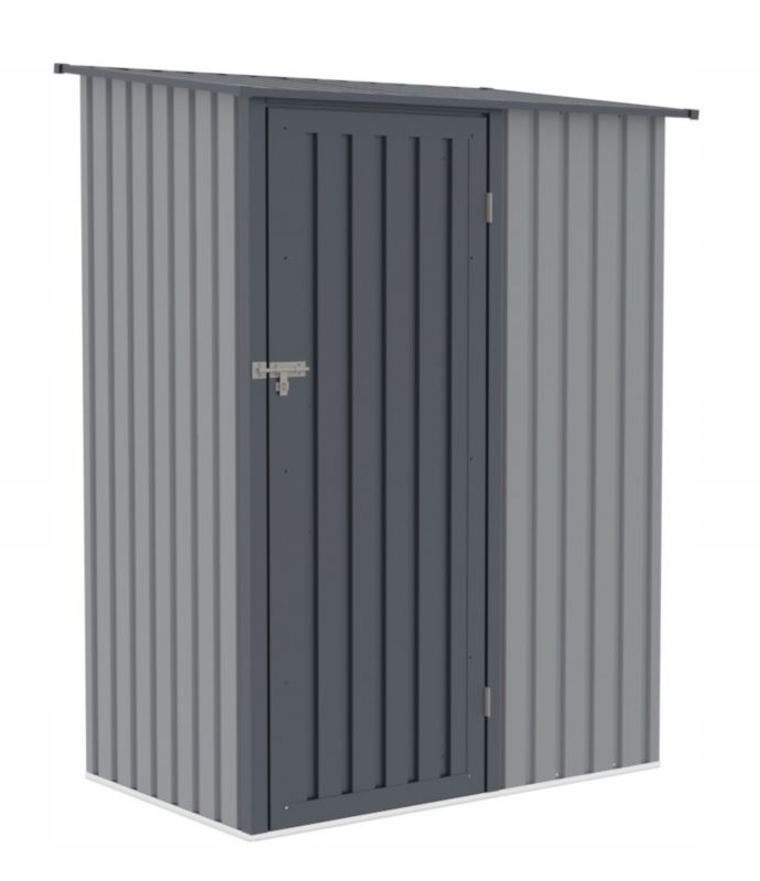 Domek Ogrodowy Narzędziowy na Narzędzia Szopa KENT 143x89cm Metalowy mały 1 szt