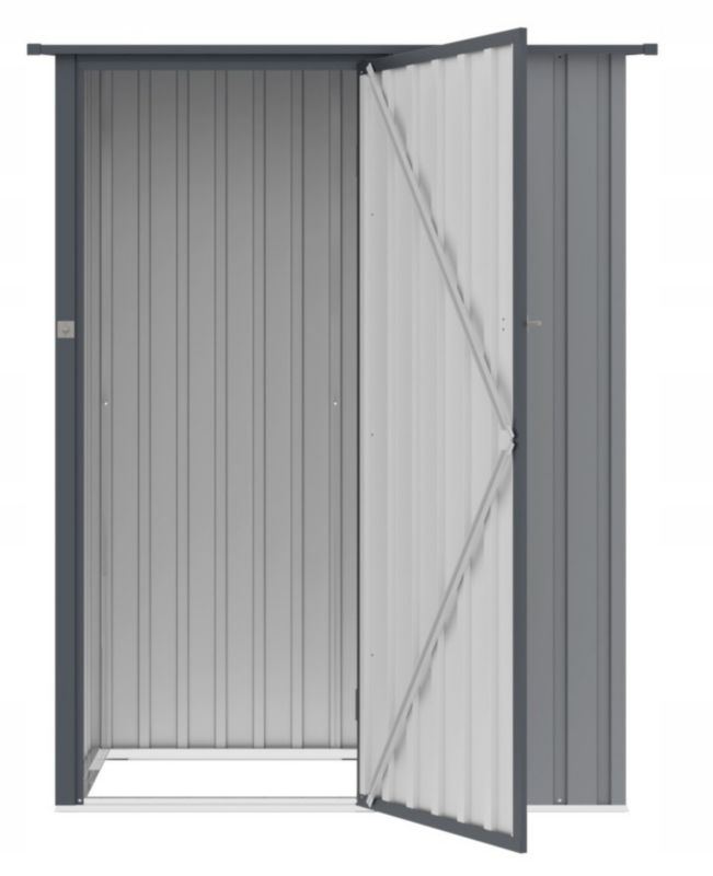 Domek Ogrodowy Narzędziowy na Narzędzia Szopa KENT 143x89cm Metalowy mały 1 szt