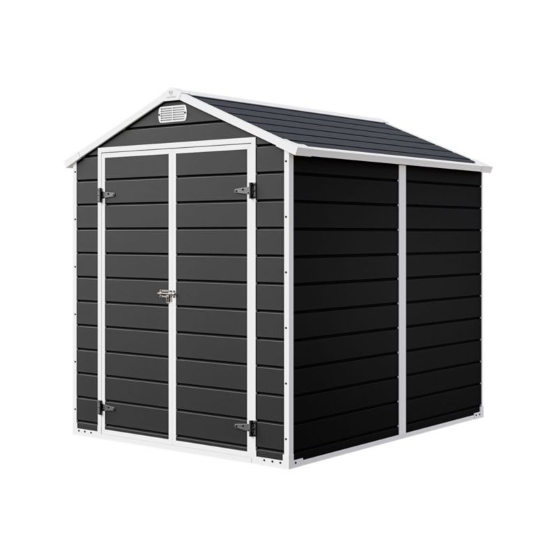 Domek ogrodowy NORDVIC Vidar 1940 x 2410 mm, tworzywo, Cold Grey 1 szt.