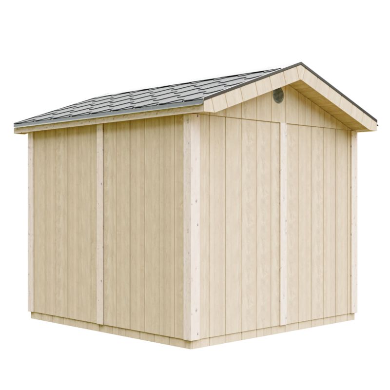 Domek ogrodowy Timbela M913-CAVERN STEEL 5.9 m² LP Smartside z podłogą i gontem bitumicznym 1 szt.