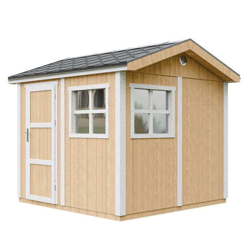 Domek ogrodowy Timbela M913-HARVEST HONEY 5.9 m² LP Smartside z podłogą i gontem bitumicznym 1 szt.