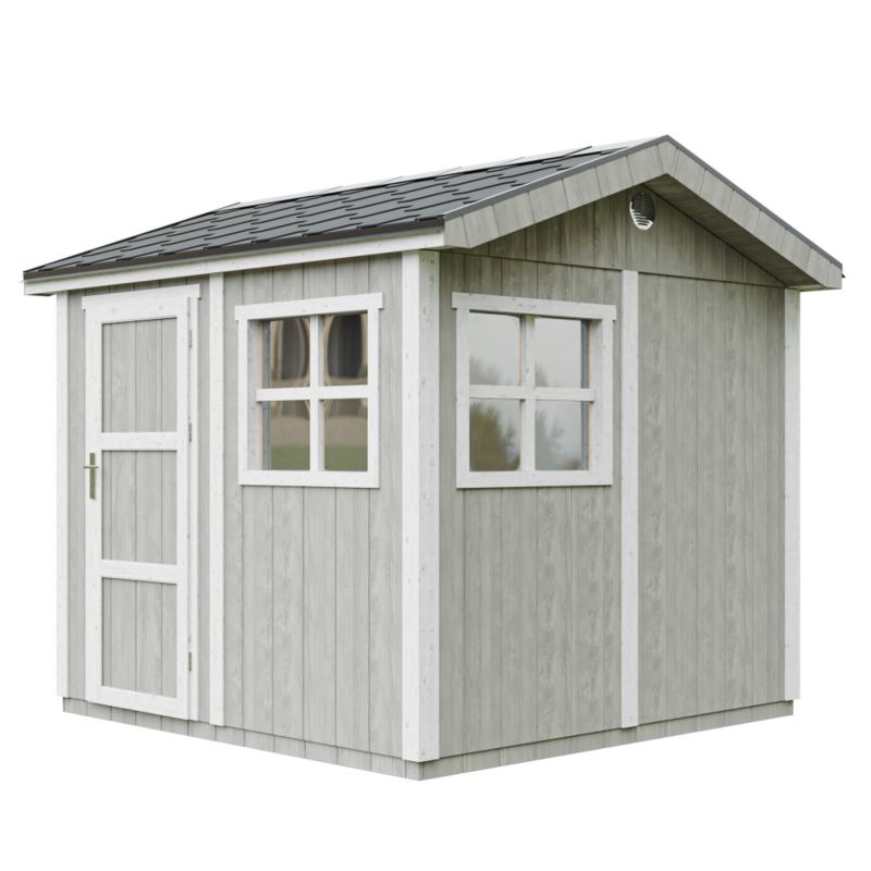 Domek ogrodowy Timbela M913-TUNDRA GREY 5.9 m² LP Smartside z podłogą i gontem bitumicznym 1 szt.