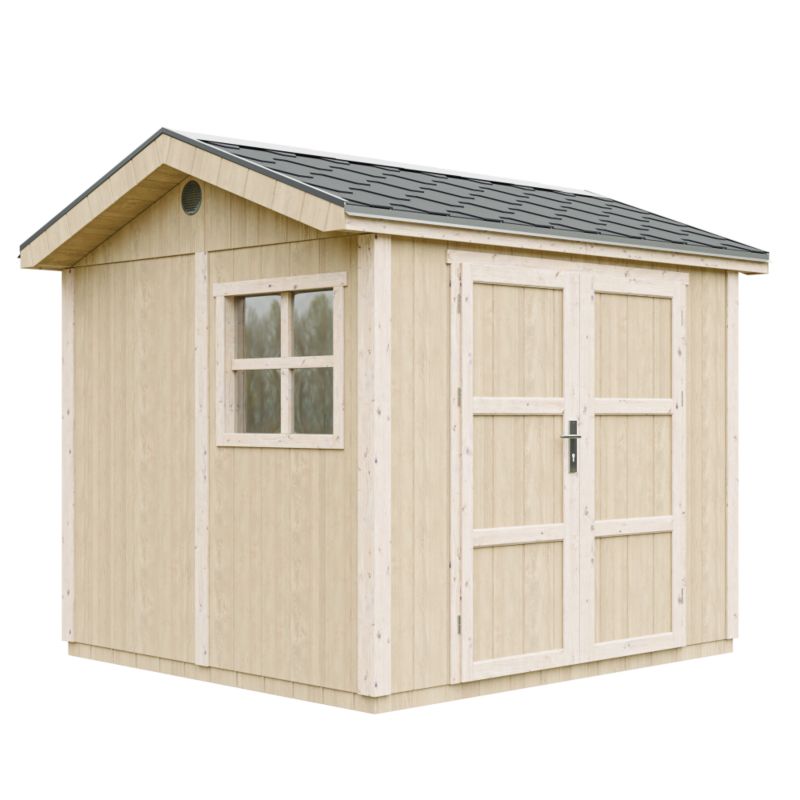 Domek ogrodowy Timbela M913A 5.9 m² LP Smartside z podłogą i gontem bitumicznym 1 szt.