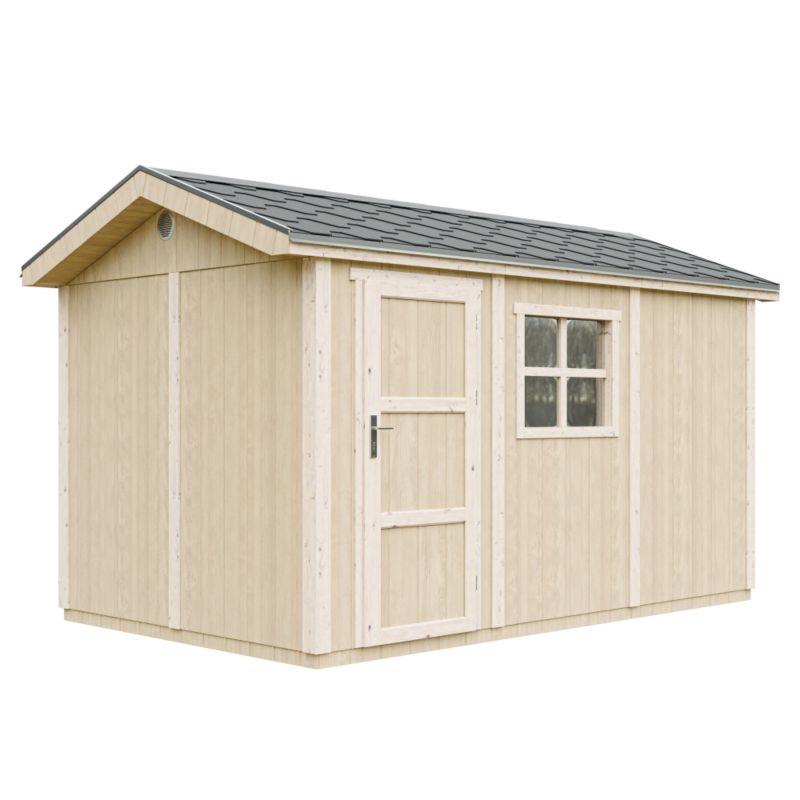 Domek ogrodowy Timbela M914 8.68 m² LP Smartside z podłogą i gontem bitumicznym 1 szt.
