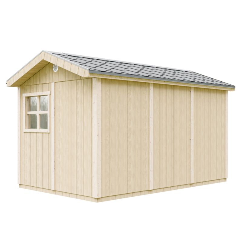 Domek ogrodowy Timbela M914 8.68 m² LP Smartside z podłogą i gontem bitumicznym 1 szt.