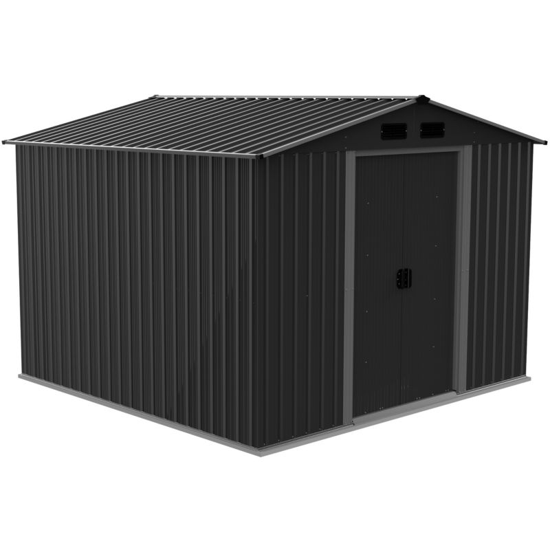 Domek Saska Garden ogrodowy narzędziowy metalowy 257-257-202cm 1szt.