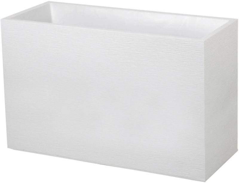 Donica biały 100 x 40 x 60 cm