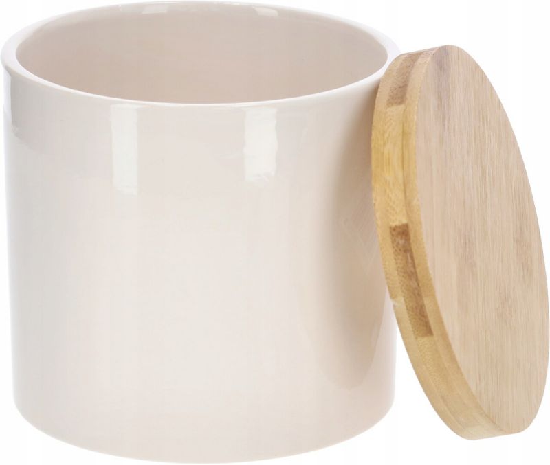 Donica ceramiczna KOTARBAU z bambusem 13 cm 1 szt.