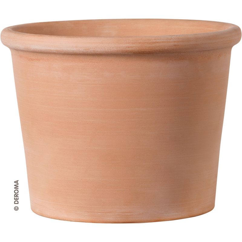 Donica Cilindro Bordato 48 cm biała